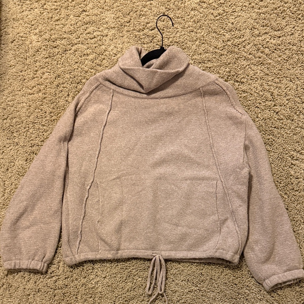 Mauve Cowl Neck Sweater